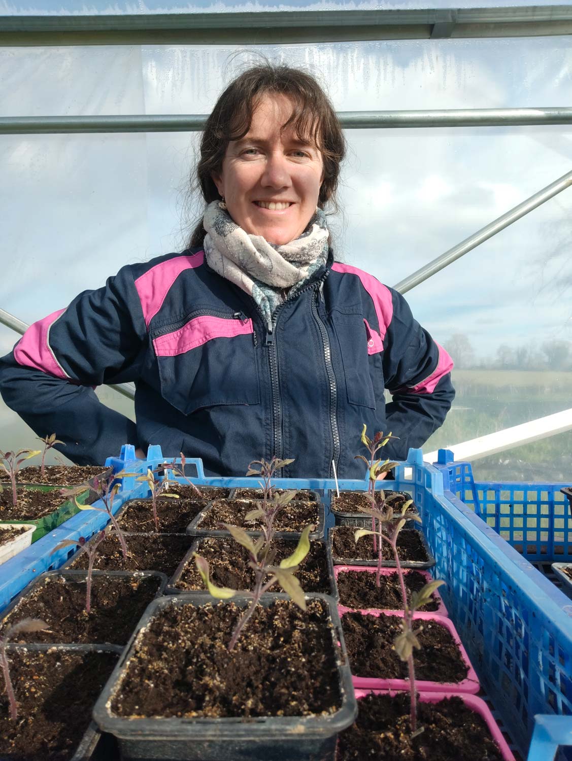 Anne Drouin, cheffe d'exploitation des Jardins de la Varenne